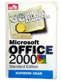 36 Jam Belajar Komputer Microsoft Office 2000 standard edition