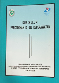 Kurikulum Pendidikan D-III Keperawatan