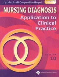 Nursing Diagnosis: application to clinical practice Edition 10