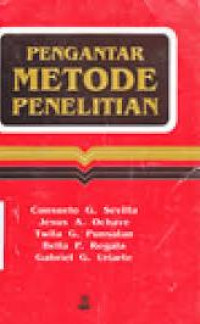 Pengantar Metode Penelitian