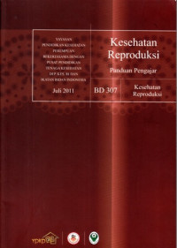 Kesehatan Reproduksi: panduan pengajar