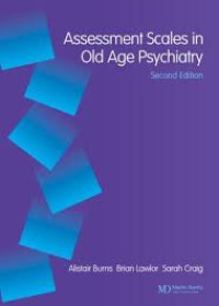 Assessment Scales in Old Age Psychiatry